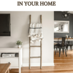 Clean tidy beautiful home wooden floors low tox living