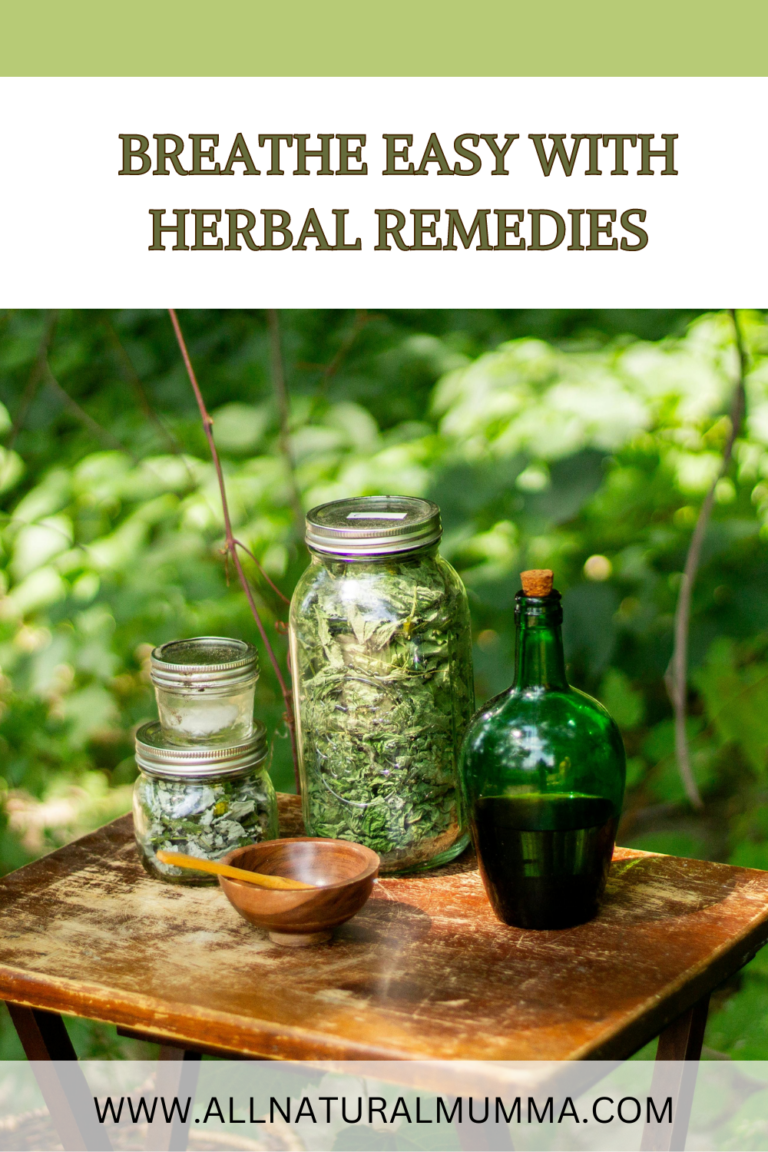 herbal medicine herbs and remedy on a table
