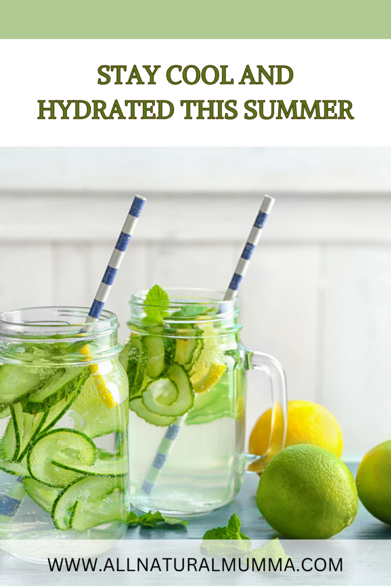 cucumber lemon lime hydration water infused